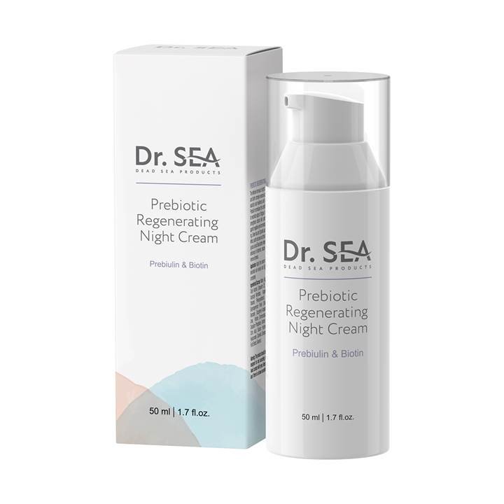 Dr. Sea, Regenerujący krem na noc z prebiotykiem, 50ml