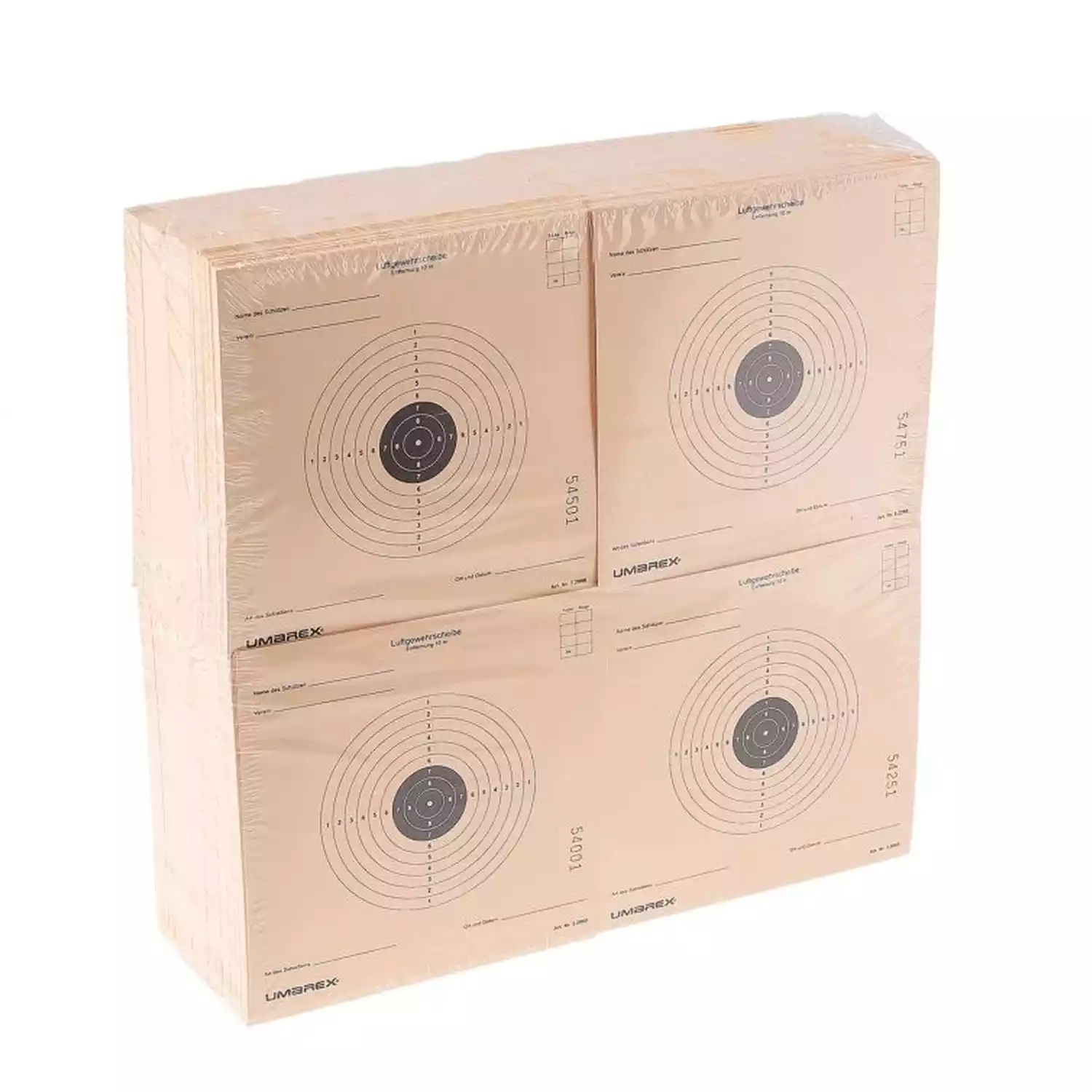 Tarcze papierowe Umarex 14x14 1000 szt.