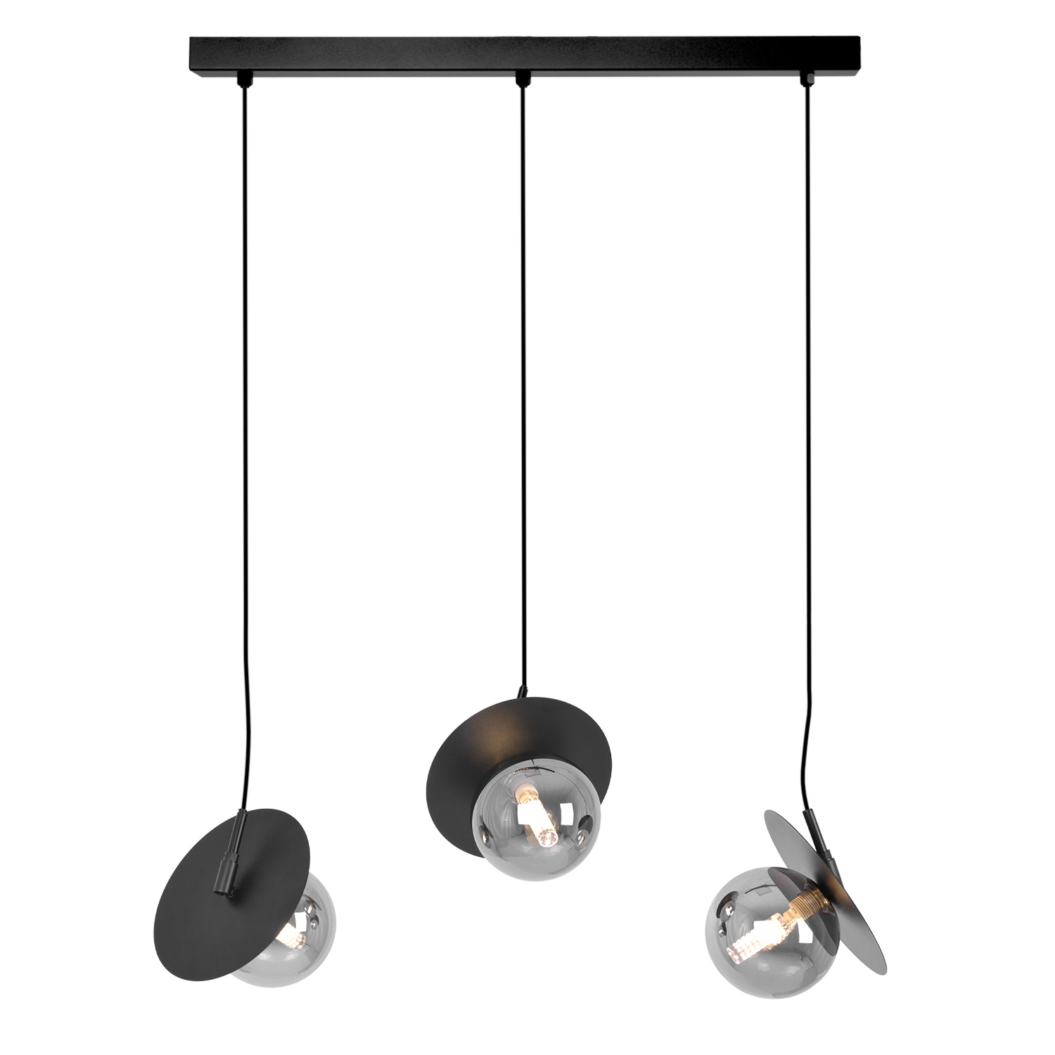 Lampa wisząca na listwie, nad stół w jadalni K-5384 z serii FERMI