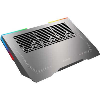 MOZOS LS6-RGB podstawka chłodząca pod laptopa