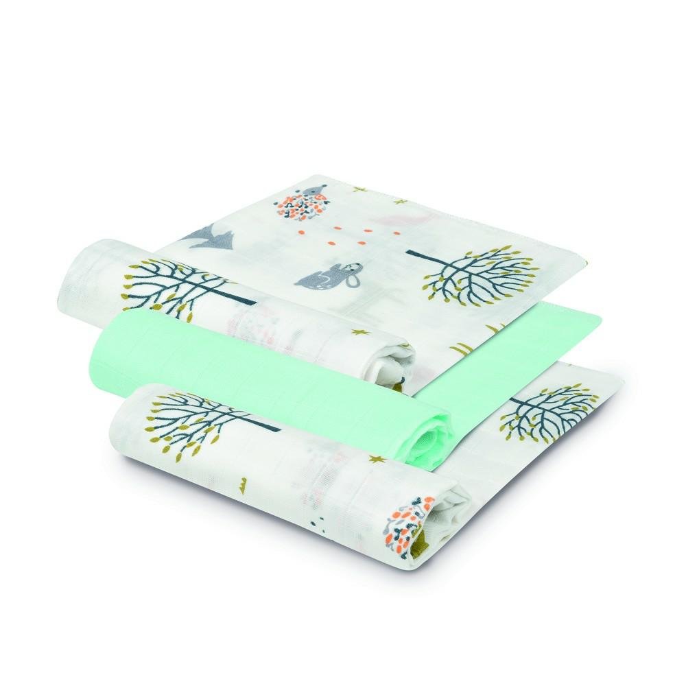 Komplet pieluch Bamboo 3 szt 55x70 miętowy