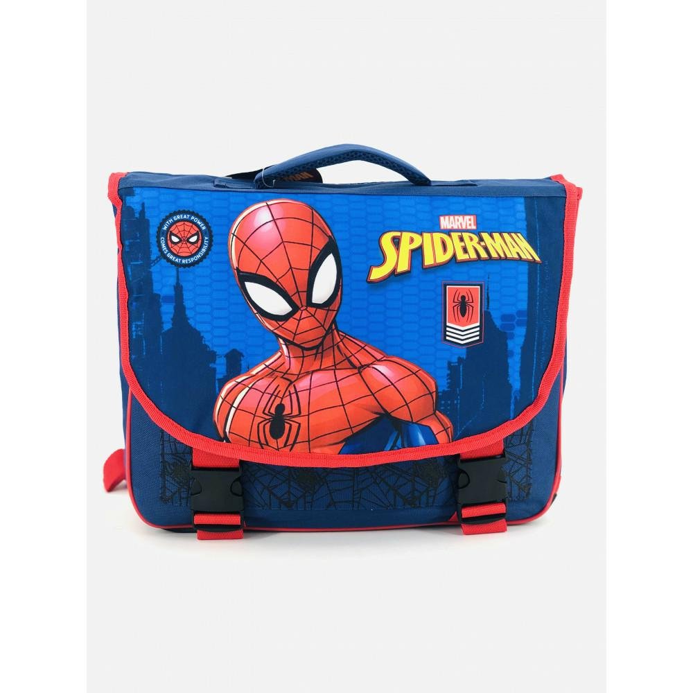 Tornister szkolny Spiderman granatowy