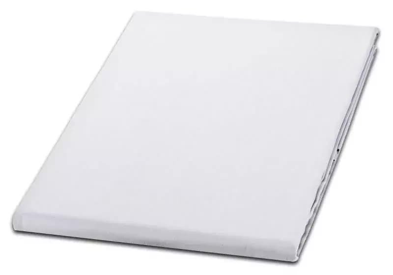 top Prześcieradło bawełniane 180x220 Noris białe