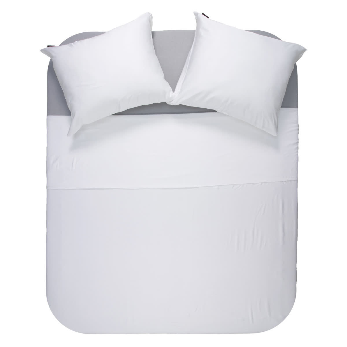 140x220/260 BAMBOO biały kpl pościeli z wiskozy bambusowej