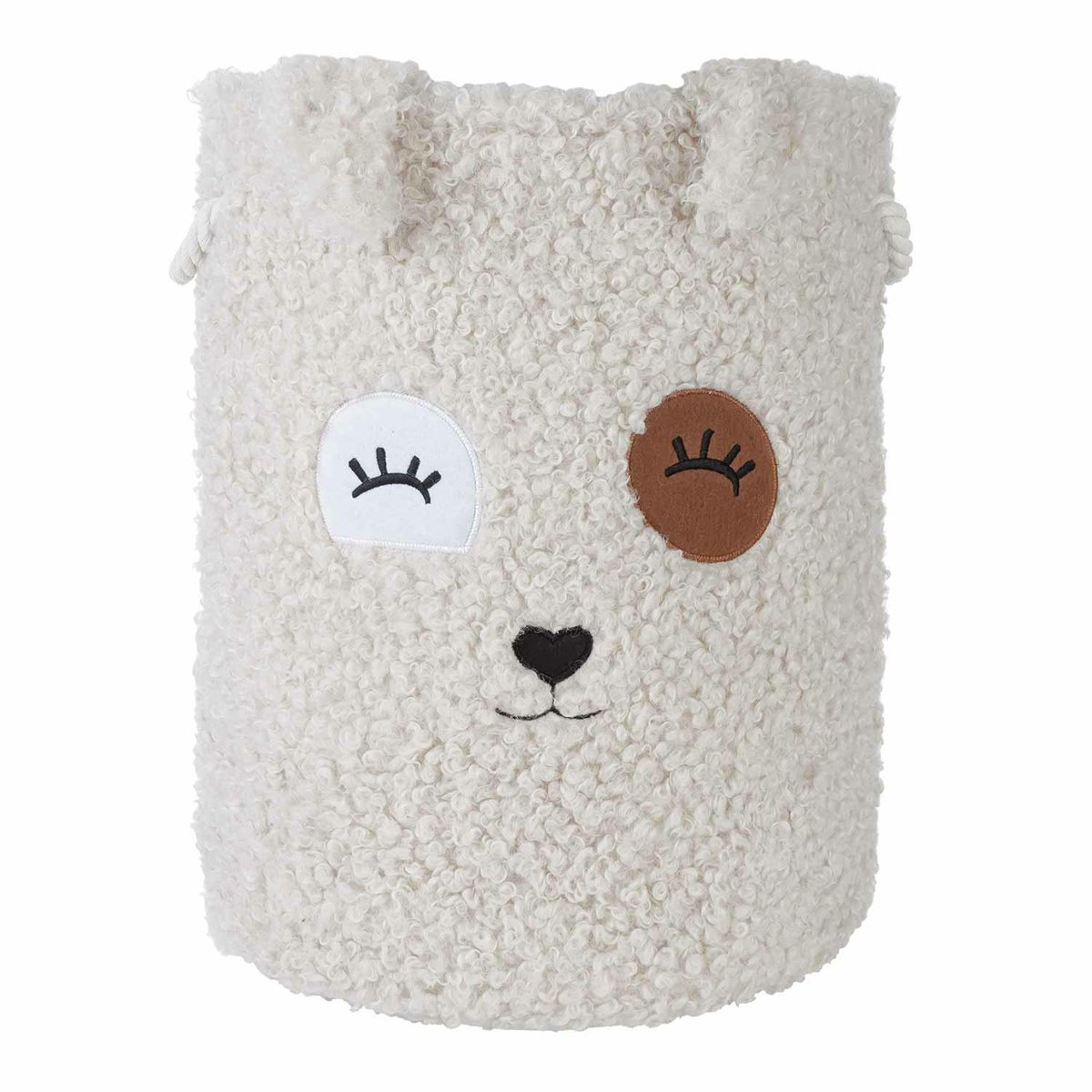 Kosz dziecięcy na zabawki 35x45 Piesek kremowy