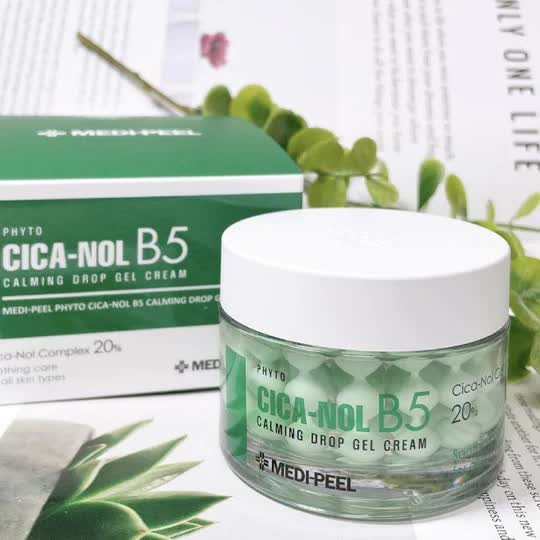Medi-Peel - Phyto Cica-Nol B5 Calming Drop Gel Cream - Kojący kapsułkowy fito-krem - 50g