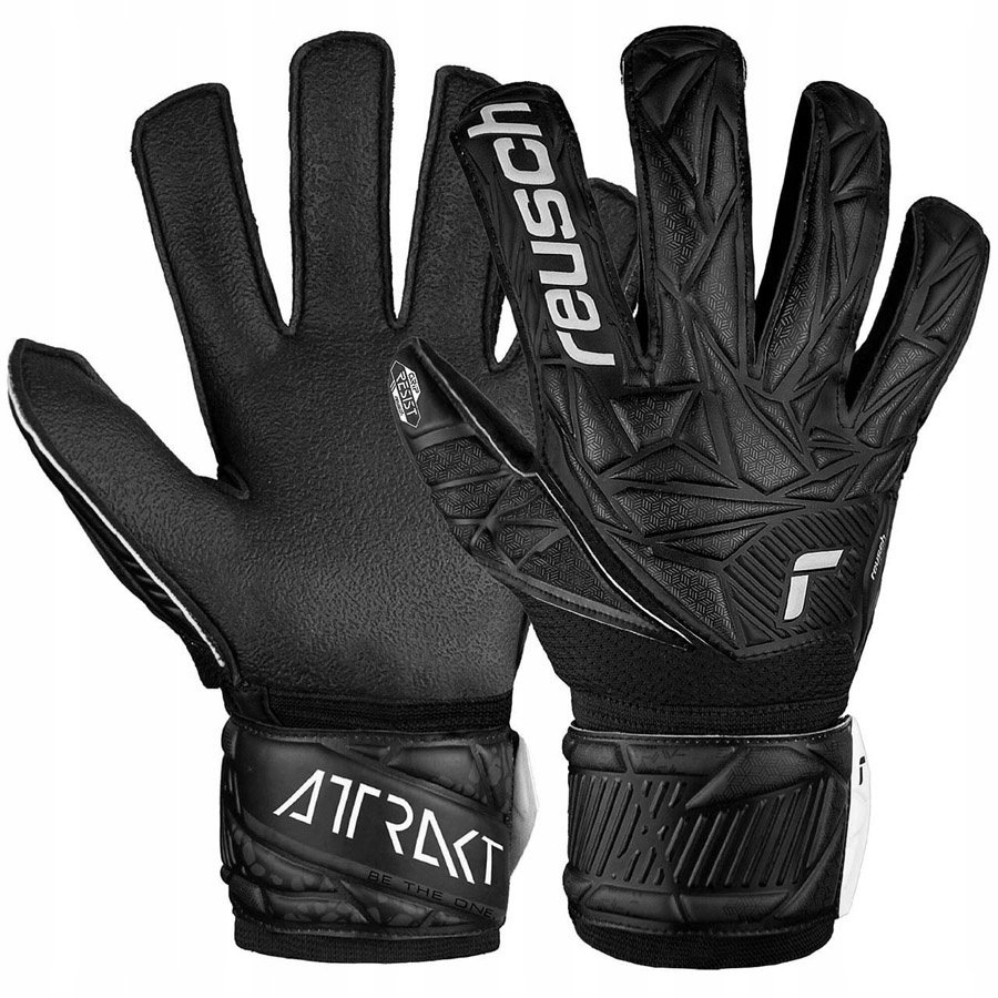 Rękawice Reusch Attrakt Resist 54 70 615 7700 czarny 9,5