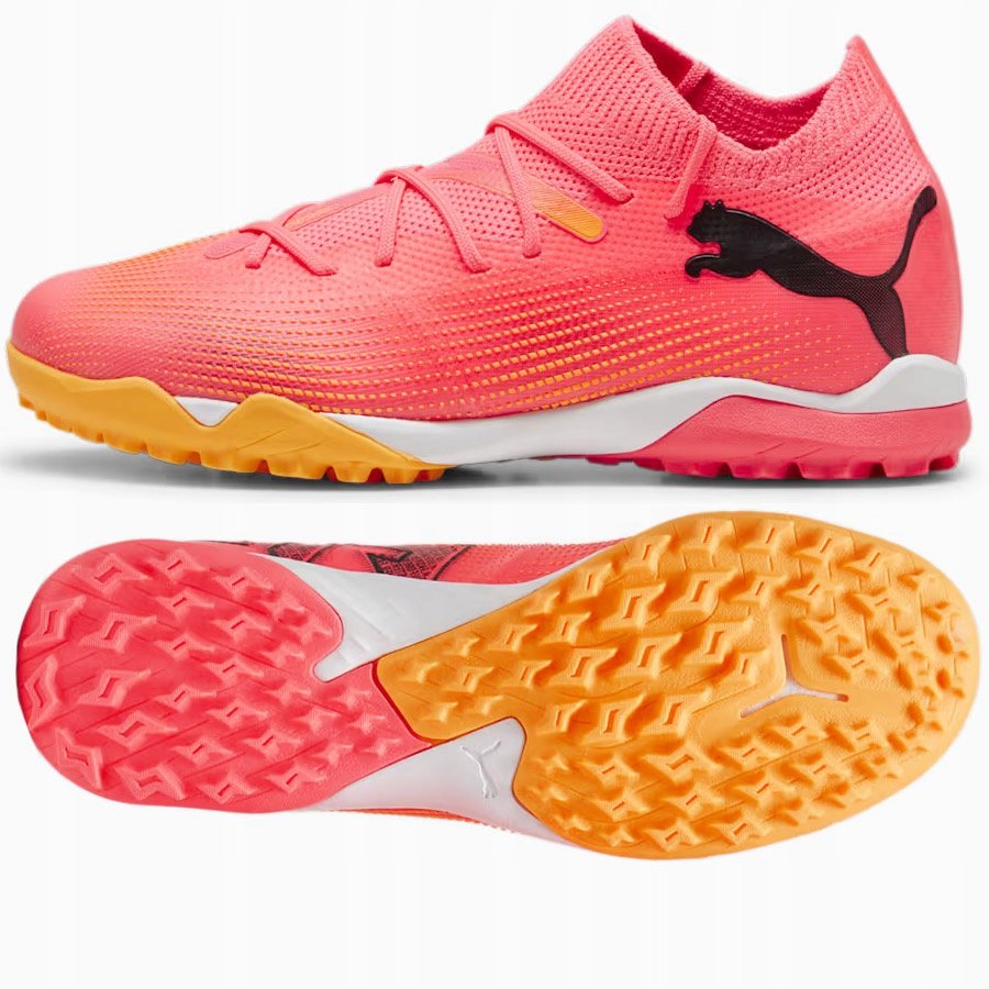 Buty Puma FURURE 7 Match TT + Mid Jr 107731-03 różowy 37 1/2