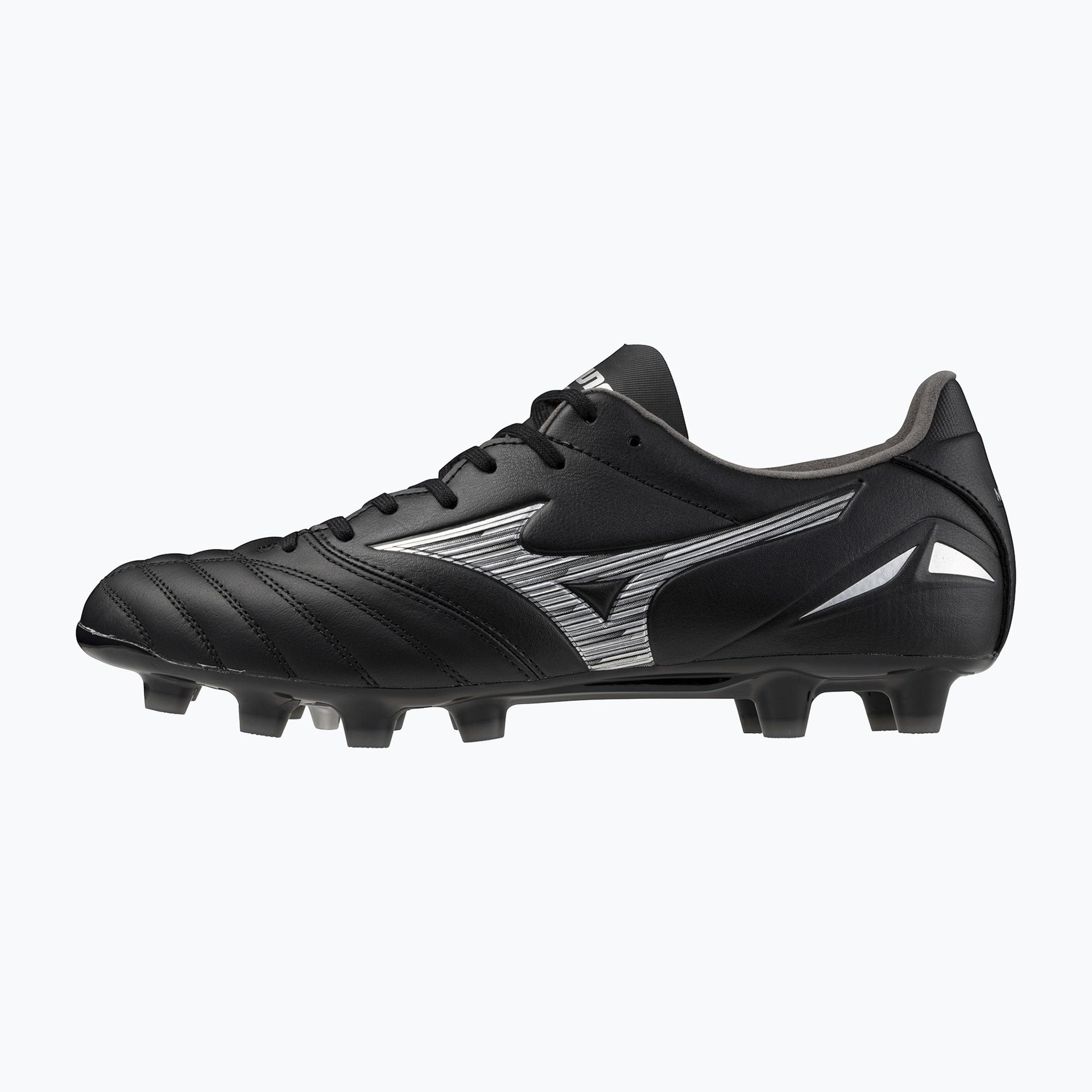 Buty piłkarskie męskie Mizuno Morelia Neo IV Pro FG black/galaxy silver WYSYŁKA W 24H 30 DNI NA ZWROT
