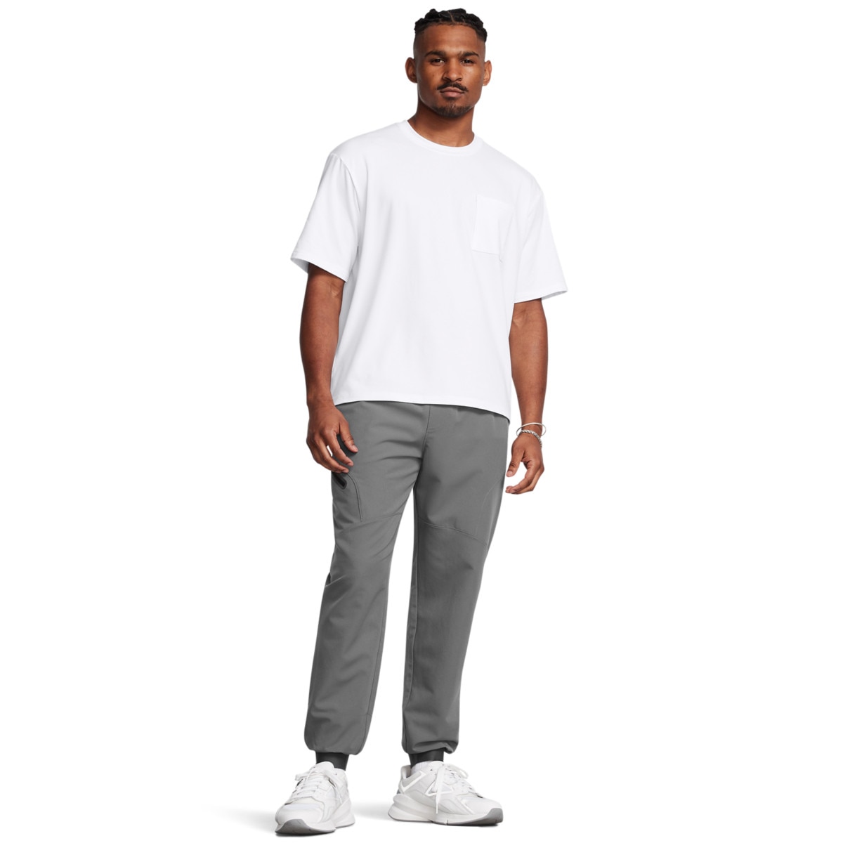 Męskie spodnie treningowe Under Armour UA Unstoppable Joggers - szare - UNDER ARMOUR