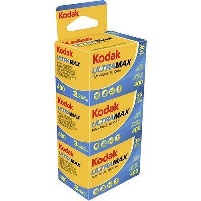 Film Kodak Ultra Max 3x 35mm 36 klatek