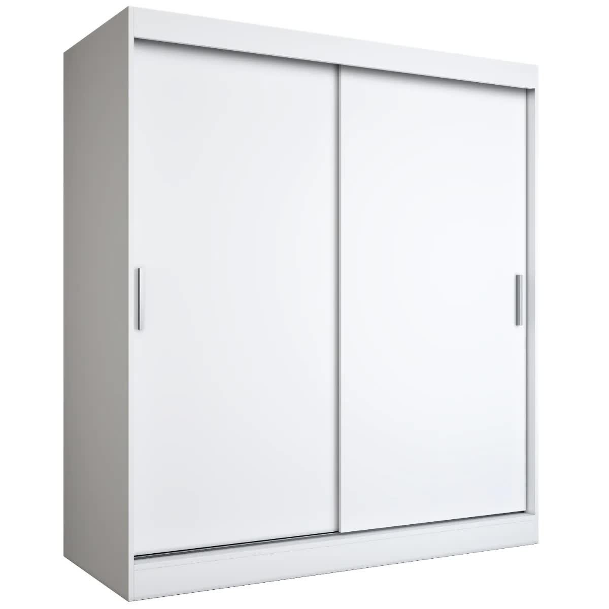 Szafa przesuwna MODUO COMFORT 180 biała mat gładka