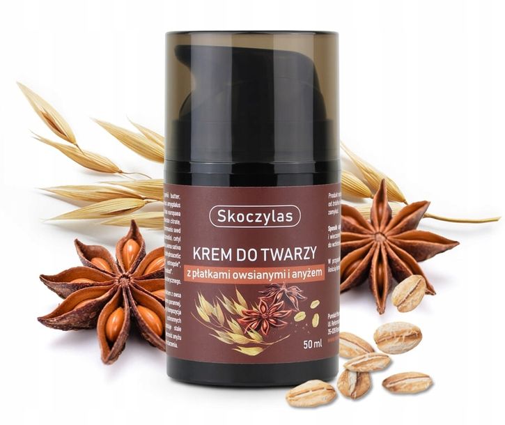 ﻿Skoczylas Krem do twarzy z płatkami owsianymi i anyżem 50 ml Dzień i Noc