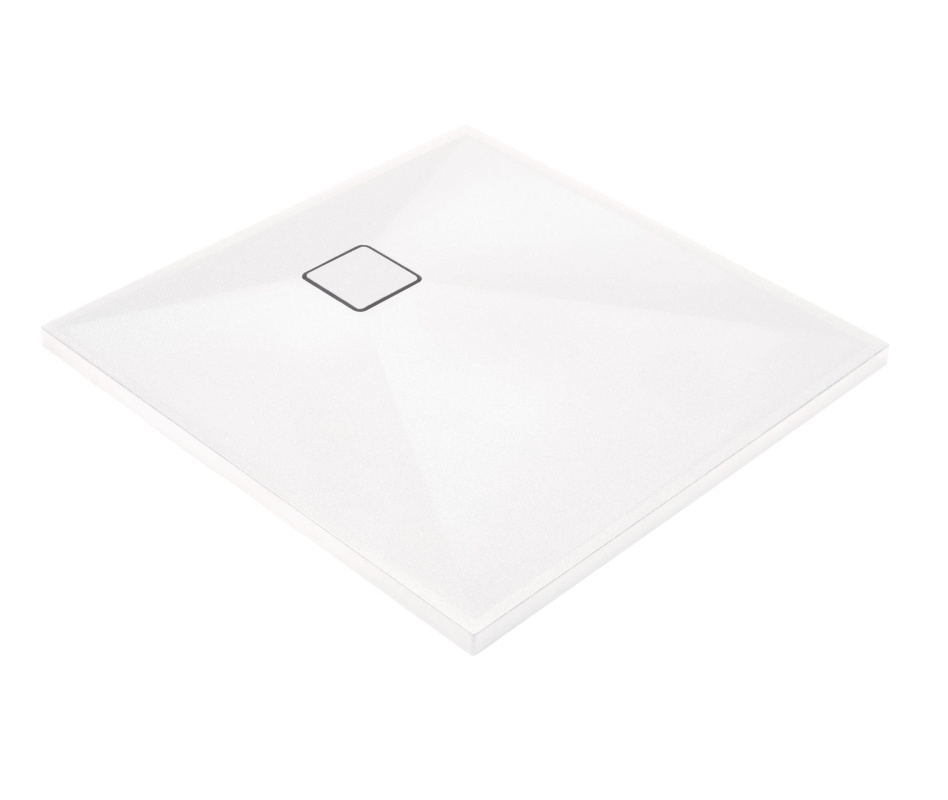 Deante Correo Brodzik kwadratowy 80x80 cm alabaster KQRA42B