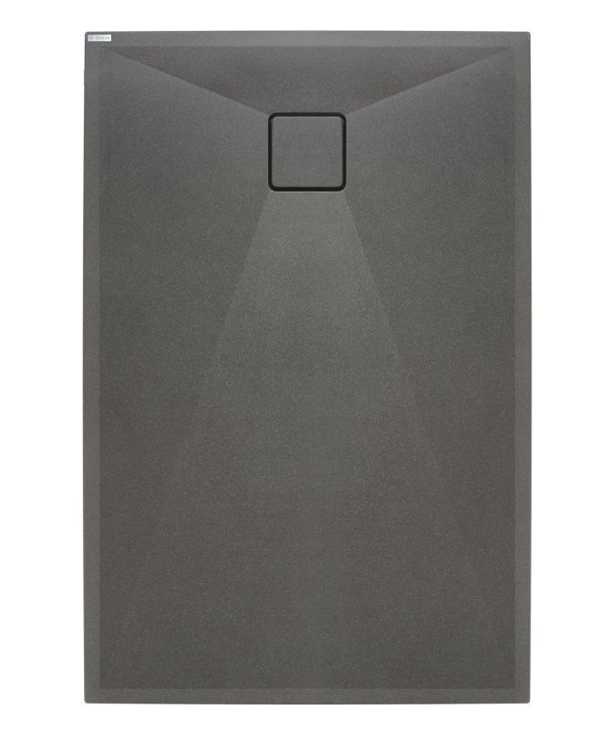 Deante Correo Brodzik prostokątny 120x70 cm antracyt metalik KQRT73B