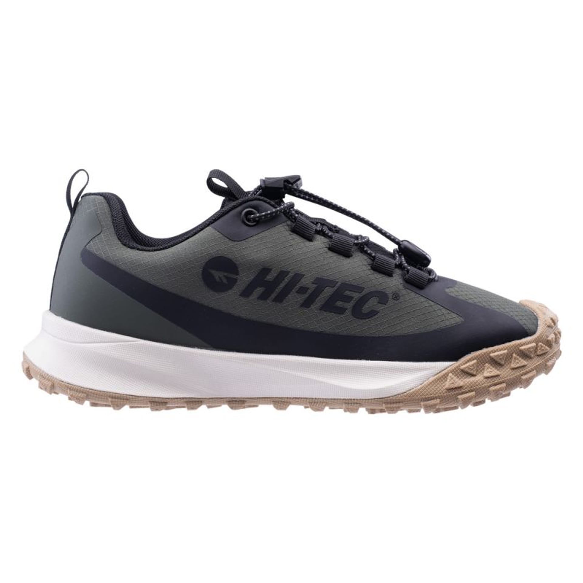 Buty trekkingowe męskie Hi-Tec Męskie buty turystyczne trekkingowe Hi-tec Mounti zielone rozmiar 44