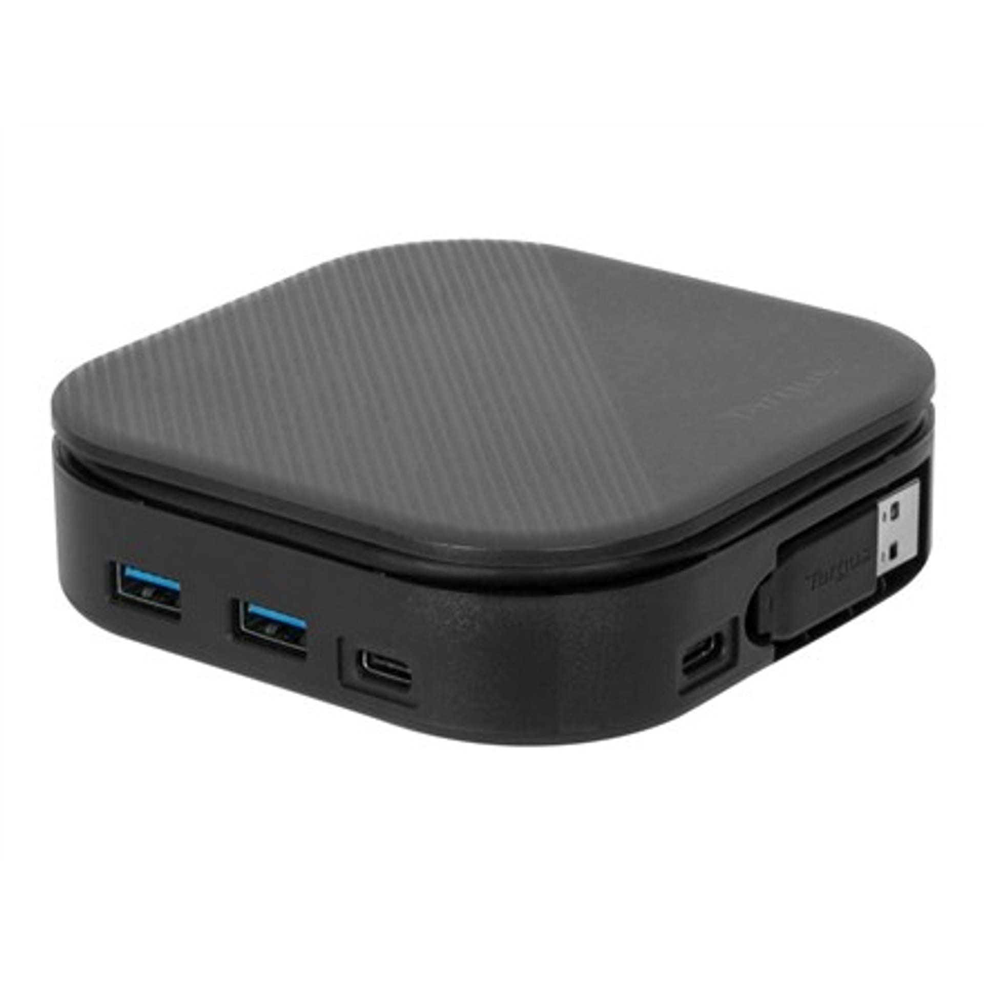 Targus Universal DisplayLink USB-C Podróżna stacja dokująca z dwoma monitorami, 80 W Ilość portów HDMI 2 Ethernet LAN