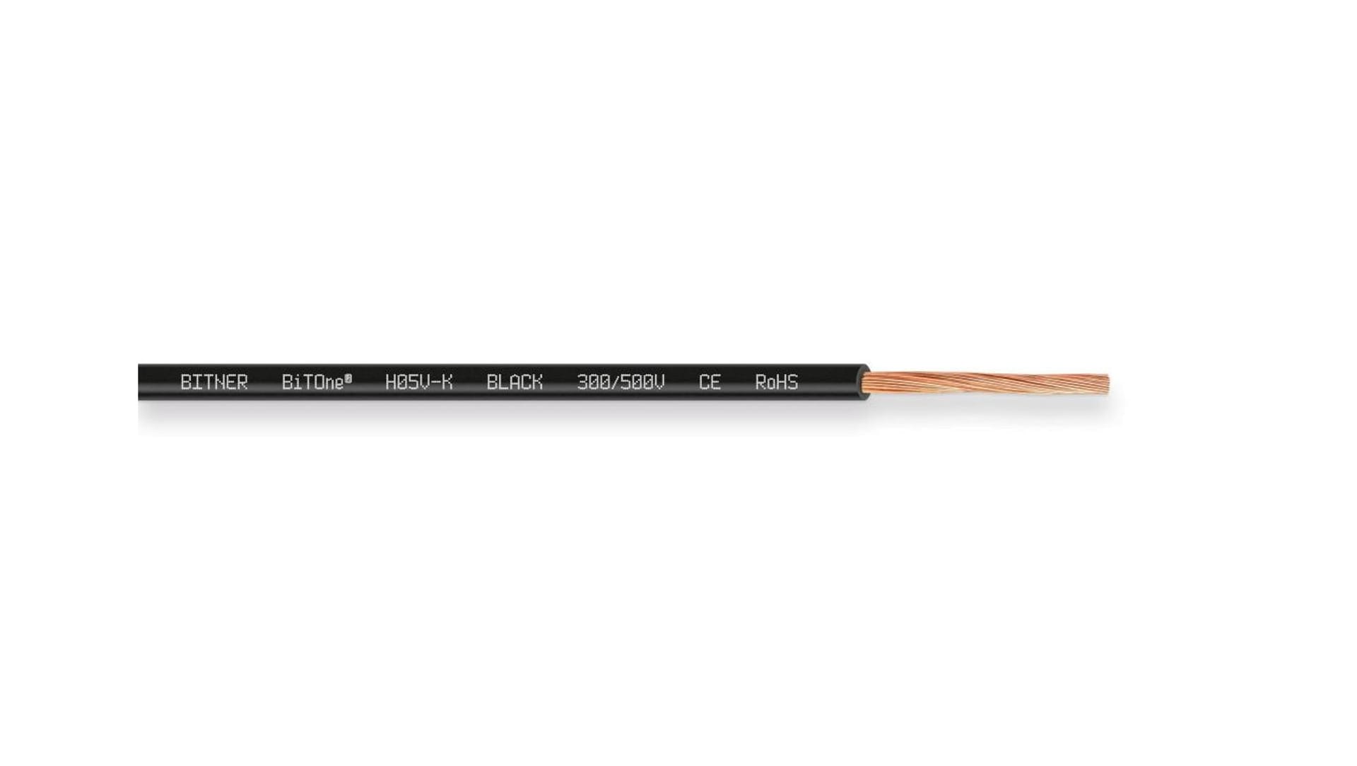 Bitner Przewód instalacyjny BiTOne H05V-K 1x0,5 300/500V czarny /100m/ IG2050.03 IG2050.03