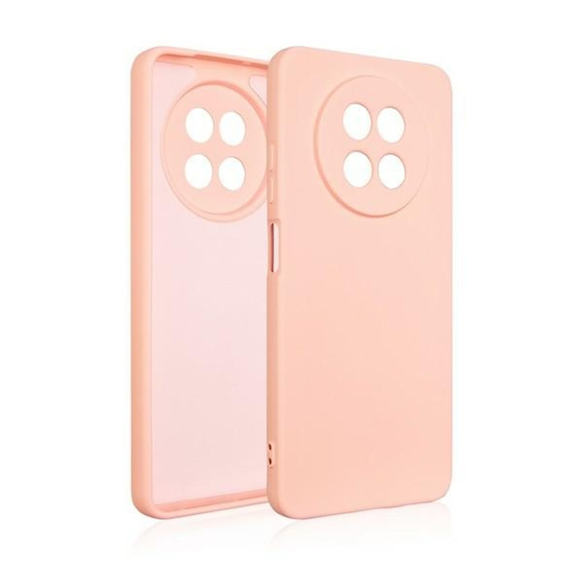 Beline Etui Silicone Realme 12 różowo-złoty/rose gold