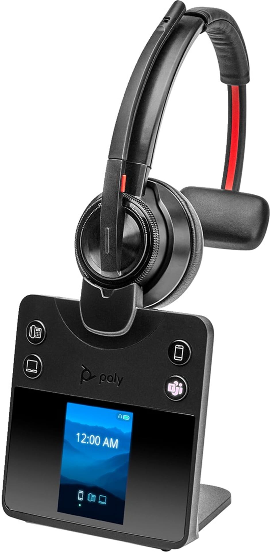 HP Poly Savi 8410 Office Monaural Microsoft Teams Certified DECT 1880-1900 MHz Headset EMEA 8L5A9AA