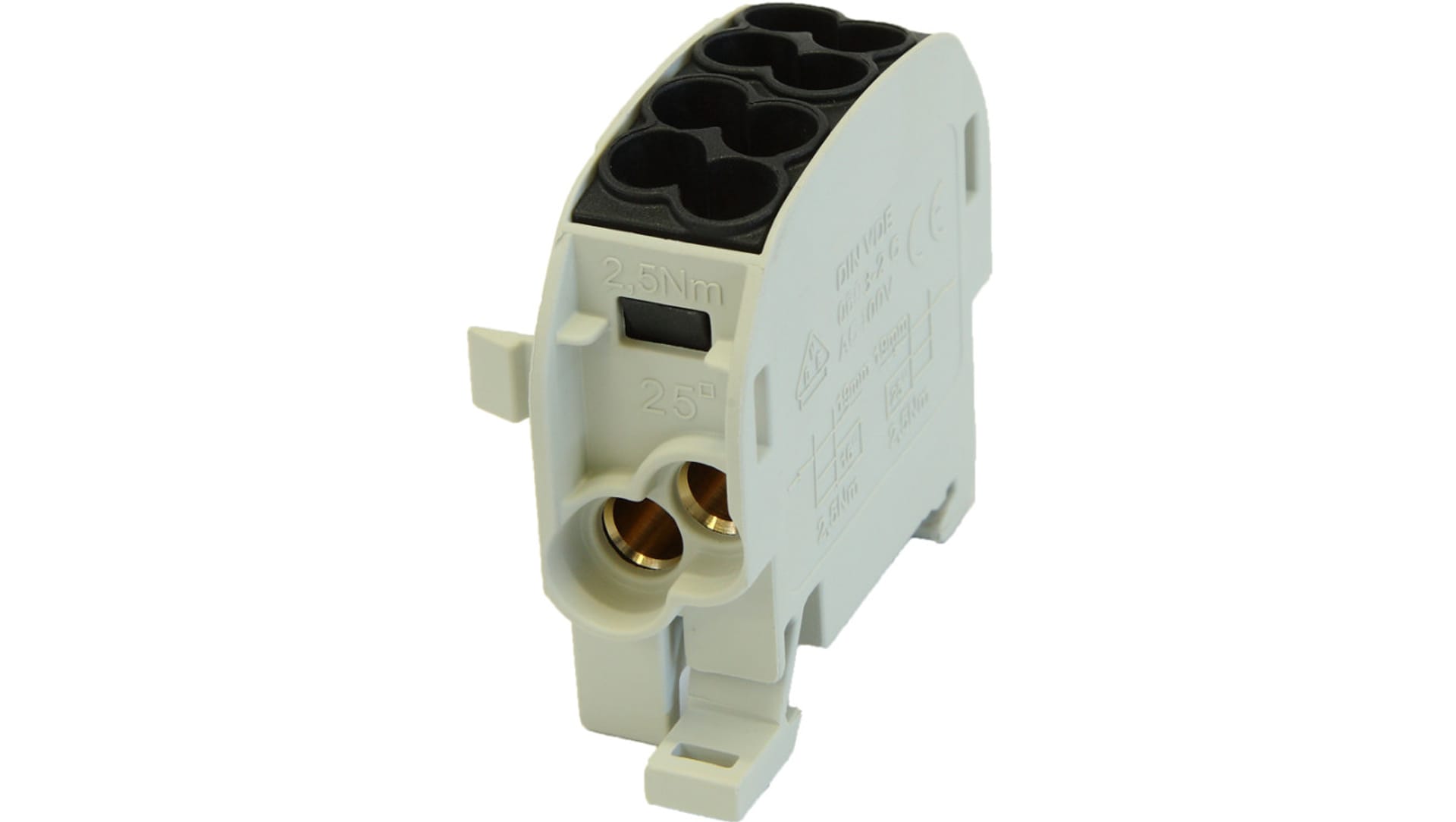 Simet Blok rozdzielczy - odgałęźny Al/Cu SCB 25 (80110) SIMBLOCK czarny 81501007 81501007