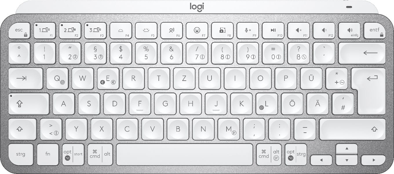Logitech MX Keys Mini klawiatura Biuro RF Wireless QWERTZ 920-010480