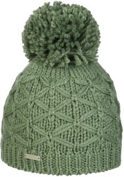 Czapka z Pomponem Annelie by Seeberger, zielony, One Size
