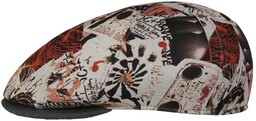 Kaszkiet Glam Rock by Alfonso D Este, szaro-brązowy, S (54-55 cm)