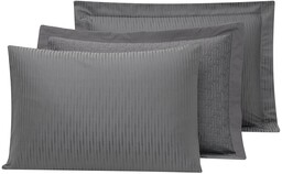 Valeron Poszewka żakardowa z plisą Linea Anthracite Ostatnie Sztuki