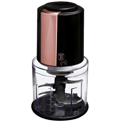 BERLINGER HAUS SZATKOWNICA ROZDRABNIACZ DO WARZYW 300W 600ml BERLINGER HAUS BLACK ROSE BH-9162 BH-9162