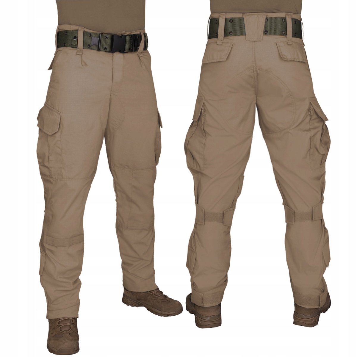 Dominator Urban Combat Spodnie Wojskowe Bojówki 124L Coyote XS
