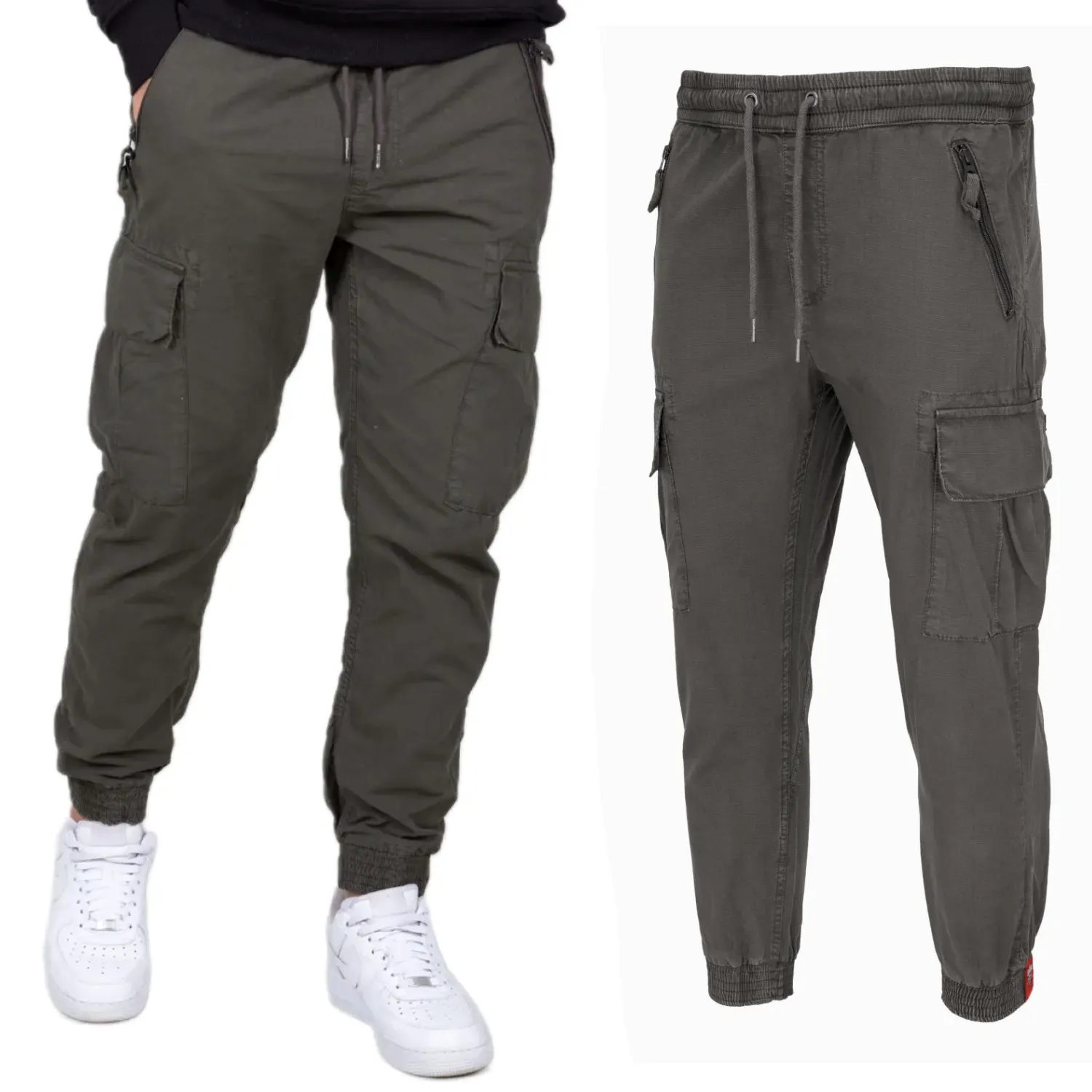 Alpha Industries Spodnie Ripstop Jogger 116201 136 - Greyblack