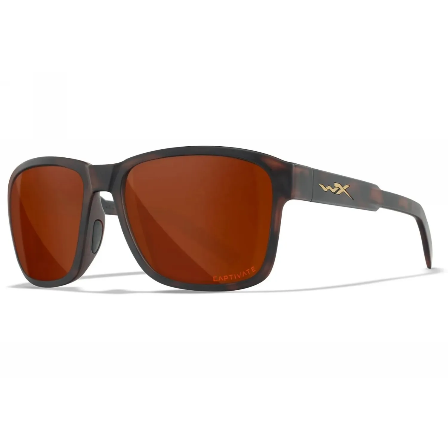 Okulary Wiley X Trek Captivate Polarized Copper / Matte Havana Brown  Frame