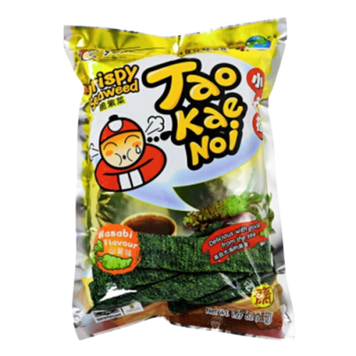 Snack Crispy Seaweed Wasabi 32g Taokaenoi