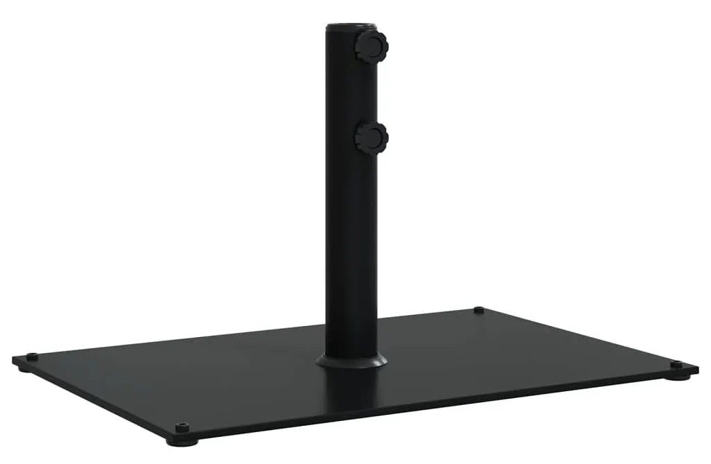 Czarna stalowa podstawa do parasola ogrodowego F3-Z79