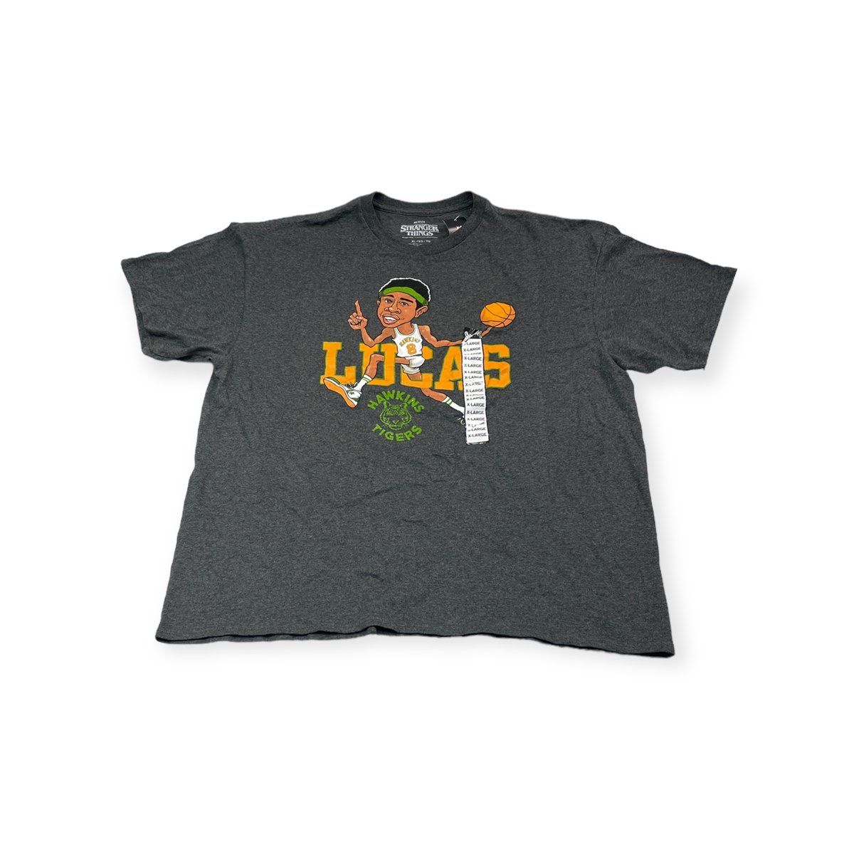 Koszulka T-shirt męski okrągły dekolt SPENCER'S STRANGER THINGS XL