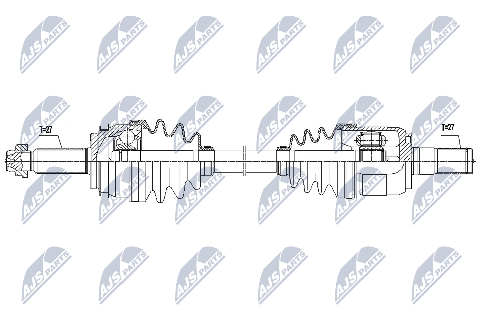 Wał napędowy NTY NPW-HY-619