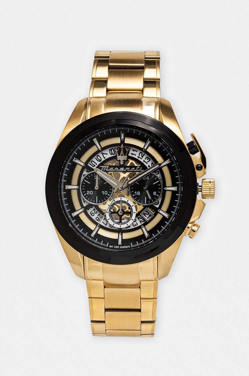 Maserati zegarek męski kolor złoty R8873612058 - MASERATI