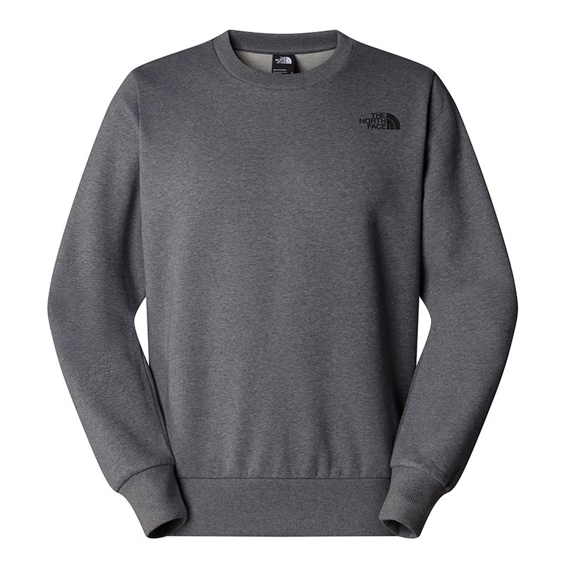 Bluza The North Face Simple Dome Crew 0A89FBDYY1 - szara