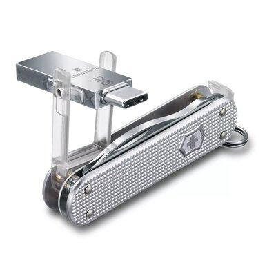 Scyzoryk VICTORINOX Jetsetter@Work Alox 32 GB Srebrny