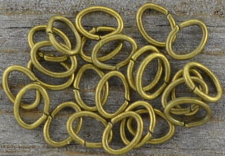 [101005] Ogniwko otwarte 5*4mm kolor brąz 50szt