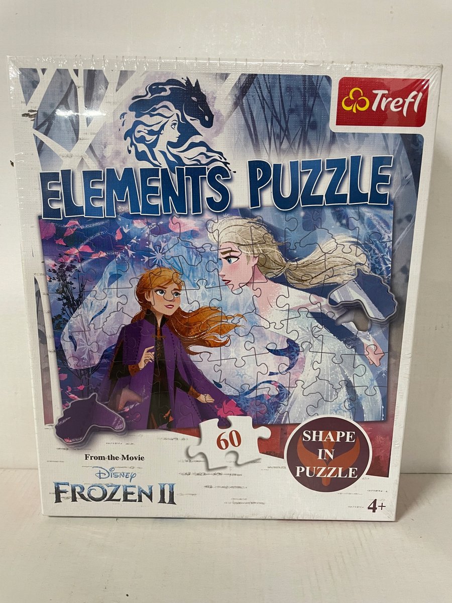 Trefl Puzzle 60el. shape unicorn FROZEN 2 90912