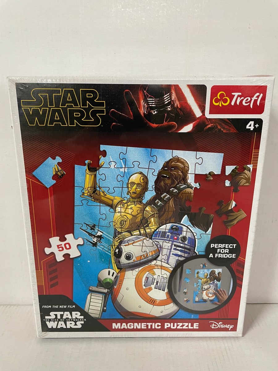 Trefl Puzzle magnetyczne STAR WARS 90909 NA LODÓWKĘ TABLICĘ