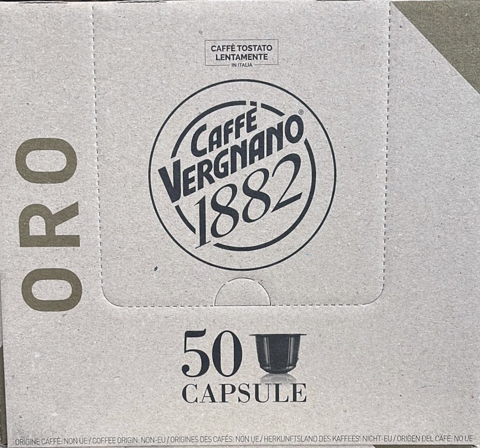 VERGNANO ORO Nespresso kaps. 50 szt.