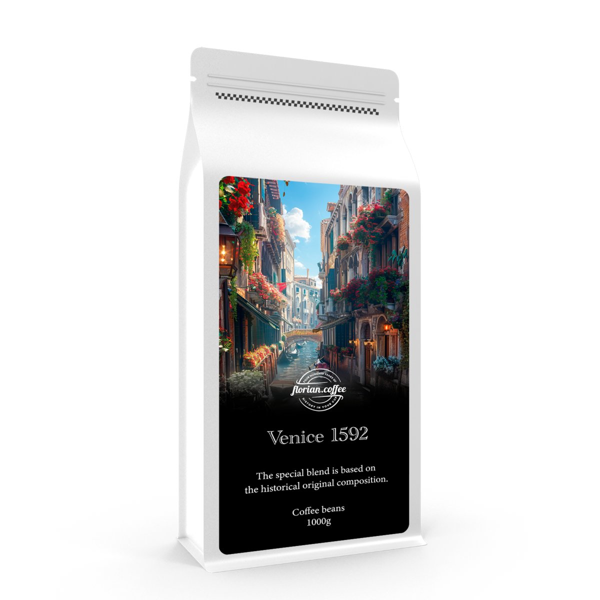 ŚWIEŻO PALONA KAWA ZIARNISTA 1KG WENECJA - 80% ARABICA | 20% ROBUSTA