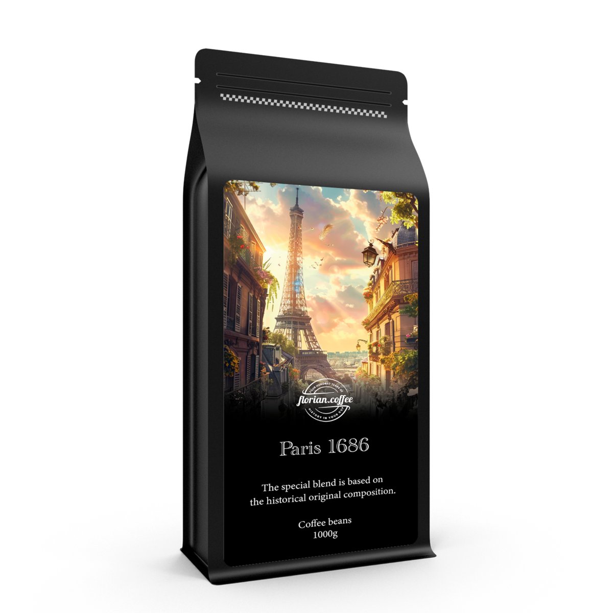 ŚWIEŻO PALONA KAWA ZIARNISTA 1KG PARYŻ - 100% ARABICA