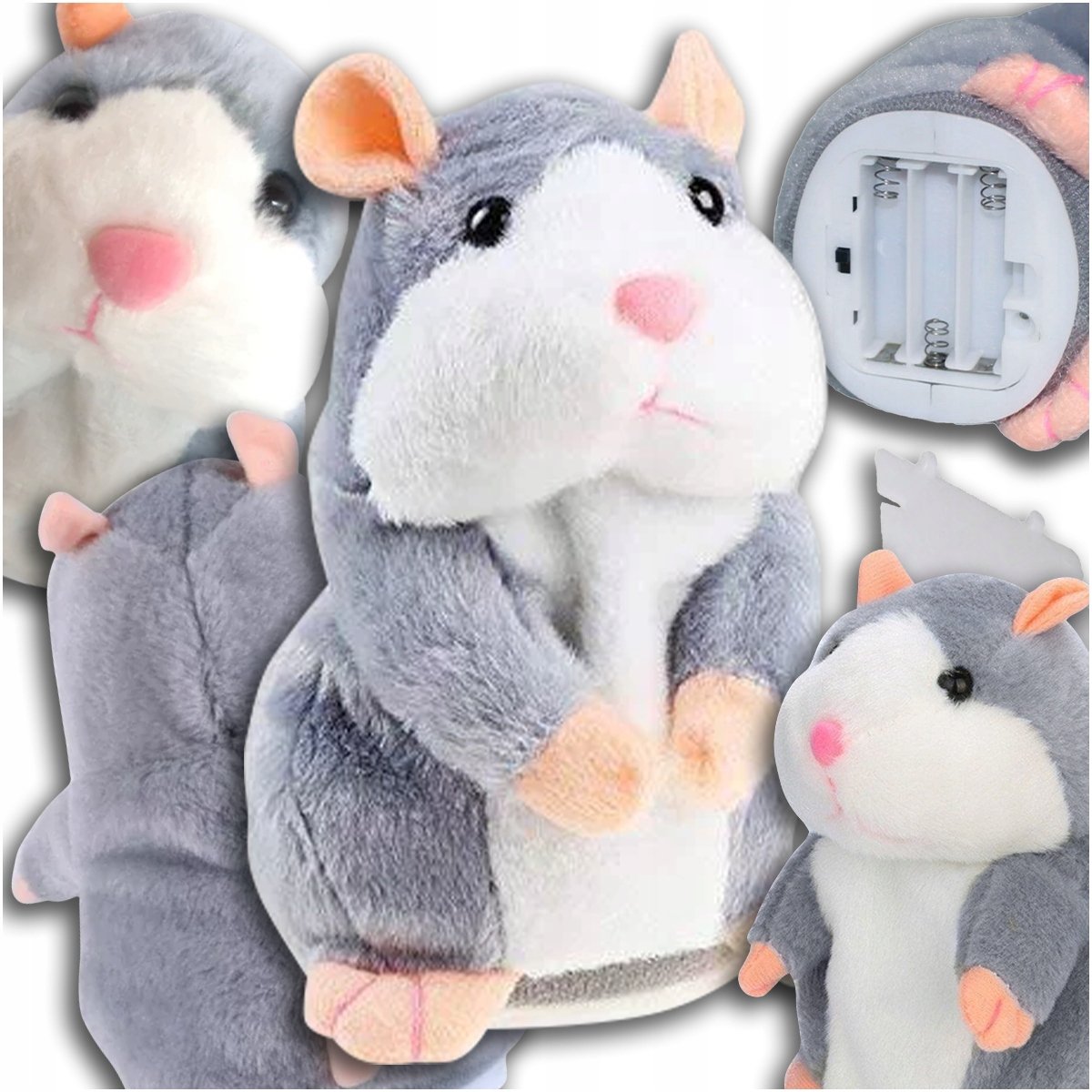 CHOMIK INTERAKTYWNY GADAJĄCY PRZEDRZEŹNIACZ GADUŁA SZARY