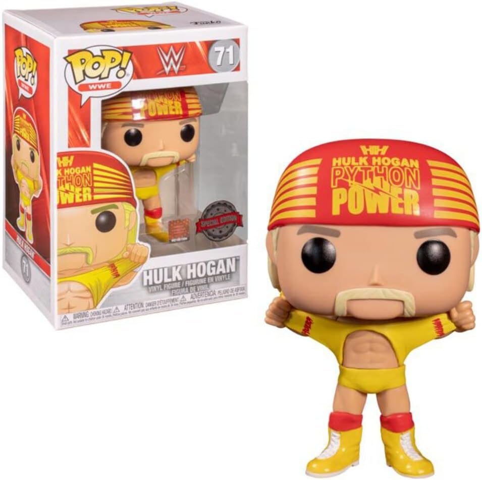 funko pop! wrestlemania 3 hulk hogan exclusive figurka