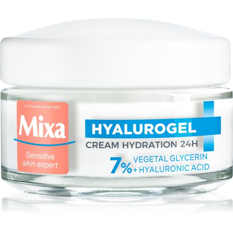 MIXA Hyalurogel Light krem nawilżający do twarzy z kwasem hialuronowym 50 ml