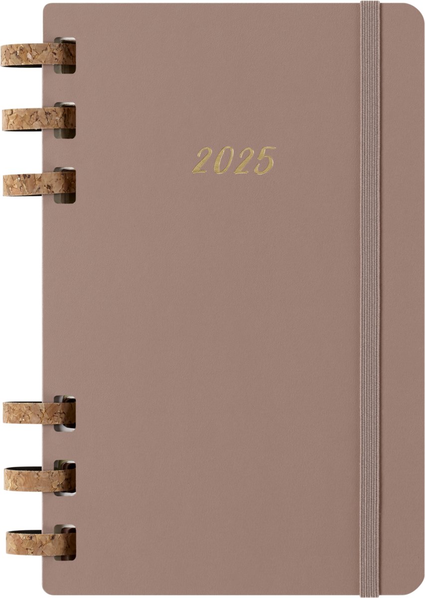 Moleskine Kalendarz Na Spirali Beżowy 2025 Large (13X21)